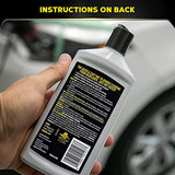 MEGUIAR'S PlastX Clear Plastic Polish, Fast & Easy Plastic Restorer for Headlights, Taillights, Soft Top Windows, and More, Remove Scratches, Cloudiness, Yellowing, and Oxidation, 10 oz.