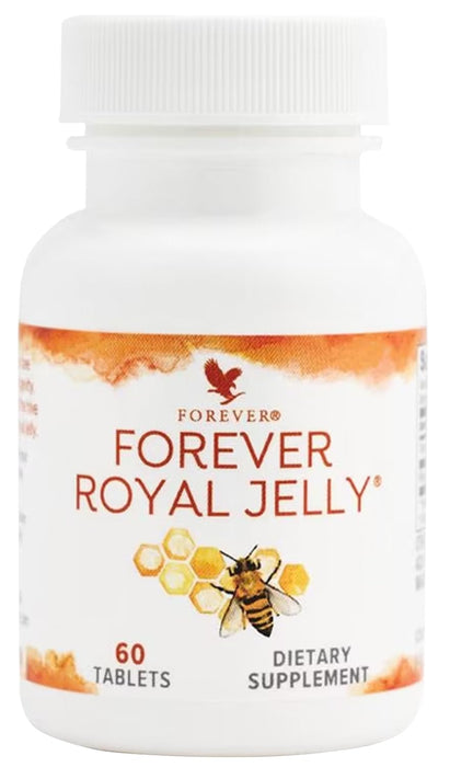 Forever Royal Jelly by Forever Living, 60 Tablets, 100% Natural Energy Supplements, Fed Like a Queen with These Energy Supplements, Supports Health and Wellness.