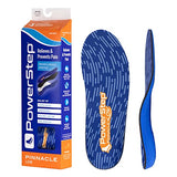 Powerstep Mens Pinnacle Low Insole, Blue/Orange, Men S 4-4.5 / Women S 6-6.5 US