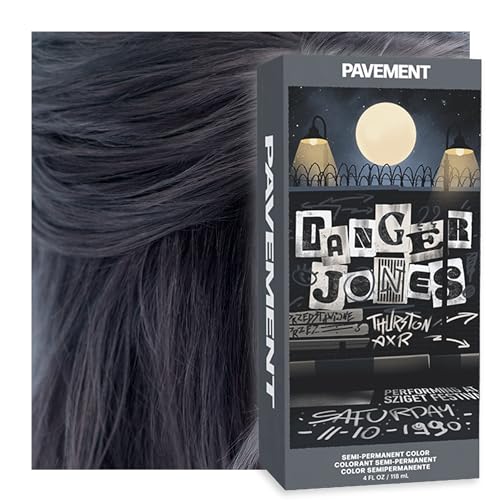 Danger Jones Semi-Permanent Hair Color (Pavement - Grey)