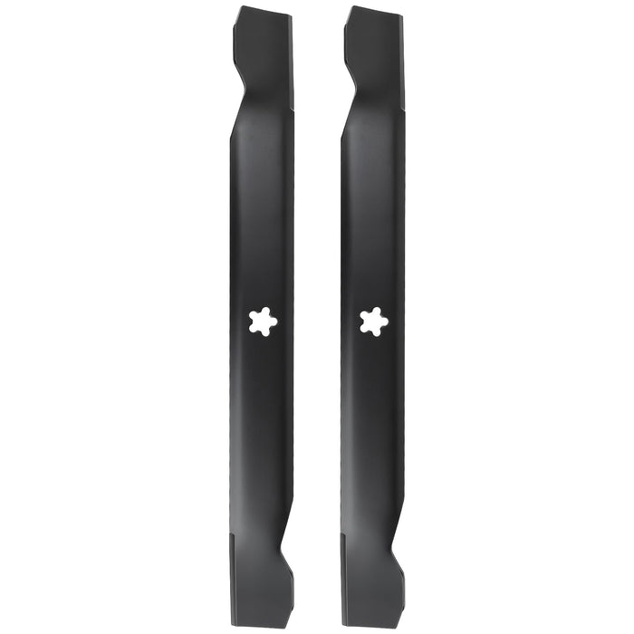 luxlead 138971 Mower Blade for 42'' Deck, Compatible with C Raftsman LT2000 YT3000, H usqvarna YTH22V42 YTH18542 YTA18542 YTH1542XP, P oulan, A YP, Replace 134149, 138498, 532138971, 2-Pack