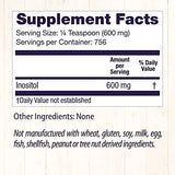 Healthy Origins Inositol Powder, 454 g - for Skin, Hair & Nail Health - Vitamin B8 Powder Supplement - Part of The B Complex Family - Vegan, Non-GMO & Gluten-Free Supplement - 16 Oz