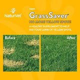 NaturVet – GrassSaver Wafers for Dogs Plus Enzymes – 300 Wafers – Healthy Supplement to Help Rid Your Lawn of Yellow Spots – Synergistic Combination of B-Complex Vitamins & Amino Acids