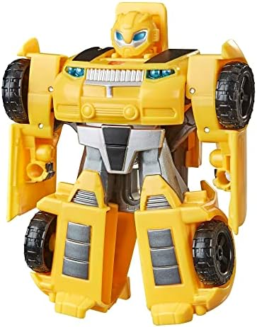 Transformers Playskool Heroes Rescue Bots Academy Classic Team Bumblebee, Converting Toy Robot Action Figure, Easter Basket Stuffers for Kids, Ages 3+