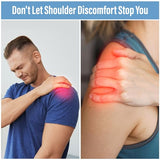 TheraICE Shoulder Ice Pack Wrap, Reusable Ice Pack for Rotator Cuff & Shoulder Pain Relief Cold Therapy Compression Sleeve, FocusZone Technology Provides Extra Cooling for Targeted Pain Relief