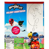 2023 Miraculous Ladybug Heroes Advent Calendar, 24 Days Countdown to Christmas with Milk Chocolate Pieces, 1.76 Ounces