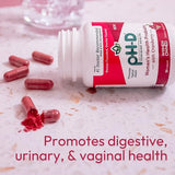 pH-D Feminine Health - Women's Health Probiotic with Prebiotic Blend, Cranberry Fruit Extract - Oral Supplement - 30 Count