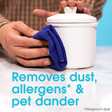 Pledge Everyday Clean Multi Surface Cleaner Aerosol, Dust & Allergen, Lemon, 9.7 oz (Pack of 3)