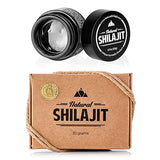 NATURAL SHILAJIT Resin - Shilajit for Men & Women with Fulvic Acid & Trace Minerals, Plant Based Nutrients for Energy, Immune Support & Vitality Resin - 20 Gram