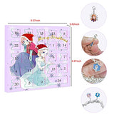 Christmas Advent Calendar 2024 for Girls and Boys With 24 Days Unique Gift Blind Box DIY Creative Charm Pendant Bracelet Daughter