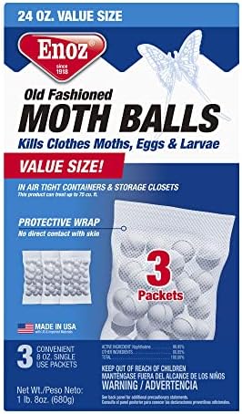 Enoz Old Fashioned Moth Balls - 24 oz.