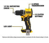 DEWALT DCK700D1P1 20V MAX Cordless 7-Tool Combo Kit with 2Ah Battery, 5Ah Battery, and Charger