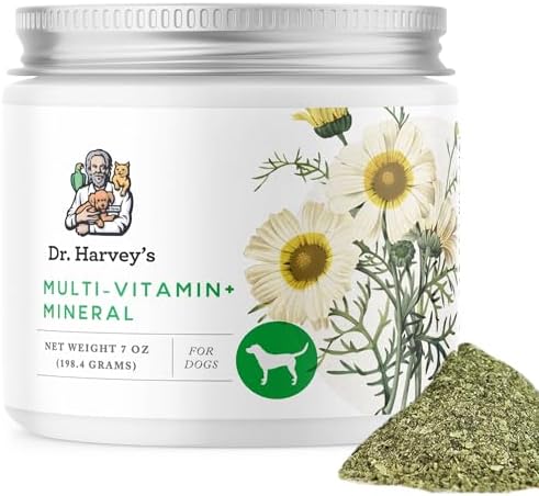 Dr. Harvey's Herbal Multi-Vitamin and Mineral Supplement for Dogs (7 Ounces)