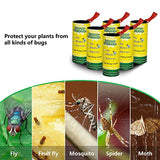 40 Pack Fly Strips Indoor Sticky Hanging, Fly Paper Fly Traps Indoors Outdoor, Fly Tape Catcher Ribbon for Home, Fruit Fly Gnat Trap Killer