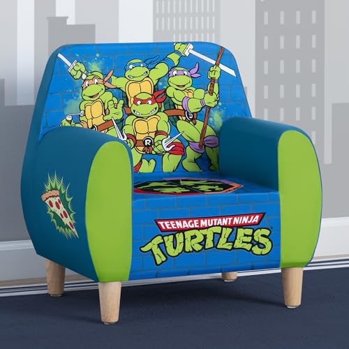 Delta Children Teenage Mutant Ninja Turtles Foam Chair for Kids, Green