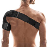 Copper Joe Compression Shoulder Brace for Women & Men - Rotator Cuff Support Brace for Shoulder Pain Relief - Copper-Infused Adjustable Shoulder Brace Compression