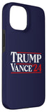 iPhone 15 Trump Vance 2024 Donald Trump J.D. Vance For President Case