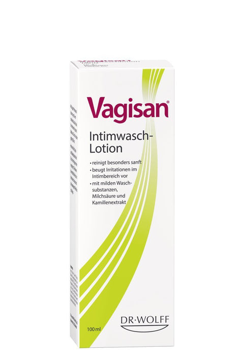 Vagisan intimate wash lotion, 1 x 100 ml - Gentle cleansing of the intimate area