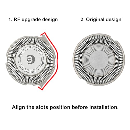 PHILIPS SH30 Replacement Heads for Philips Norelco Shaver Series 3000, 2000, 1000 and S738 with Durable Sharp Blade, Comfortcut Replacement blades, Razor blades for Philips Norelco S1560, SH30 Philips Head