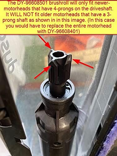 Dyson Brushbar Part no. 967157-01 Compatible with Dyson V6 Animal Exclusive vacuum, Dyson V6 Animal Pro vacuum, Dyson V6 Absolute Exclusive vacuum, Dyson DC59 Motorhead vacuum, Dyson V7 Motorhead vac