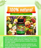 aegabe Balance Nature Fruit Vegetable Capsule,Daily Fruit Vegetable Supplements,Made from 36 Fruits and Veggies,60-Day Supply,Improve constipate,Gut & Digestive Health,Super Greens