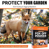 Karlsten Fox Deterrent High Strength Powder 2 x 50 G Anti Fouling & Digging Repellent For Garden Protection Makes 18 Litres