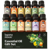 Essential Oils Set - 12 Pcs Premium Grade Home Essentials Oils - for Diffusers, Fragrance, Scents for Candle Making, Soap, Slime - Natural Aromatherapy Oils for Skin & Hair - Home, Office, Car