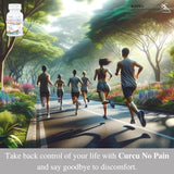 KAPPA NUTRITION Curcu No Pain Rx (90 Capsules) Supports Joints, Muscles.