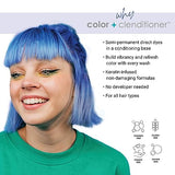 Keracolor Clenditioner BLUE Hair Dye - Semi Permanent Hair Color Depositing Conditioner, Cruelty-free, 12 Fl. Oz.