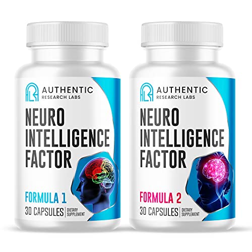 Neuro-Intelligence Factor Brain Health Supplements for Adults & Children Over 12 – Dietary Support for Brain, Memory, Attention & Focus – Safe & Natural