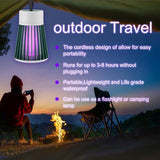 Mozz Guard Mosquito Zapper, 2024 New MozzGuard Outdoor Mosquito Lamp, USB Charing and Low Noise, Portable Cordless Zapper Outdoor, for Indoor, Home Garden, Camping, Picnic (2 Pack)