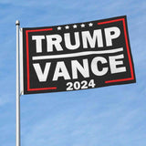 Trump Vance 2024 Flag 3x5 Double Stitched and 2 Brass Grommets Banner for Outdoor Indoor Yard Room Wall Decor Tapestry Hanging Banner