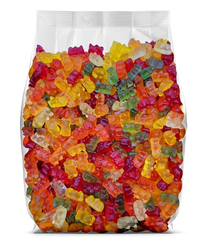 Haribo Gummy Bears Bulk Candy - 2lb Bag of Fruity, Chewy, and Irresist ...