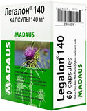 Madaus Legalon 140mg 60 Capsules (One Pack)