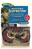 Dalen Inflatable Fake Owl Decoy to Scare Birds Away - Efficient Bird and Pest Deterrent – Safely Deters Birds – 2 feet Tall
