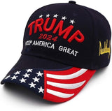 RYAN MCX Trump 2024 Hat MAGA Hat Keep America Great Hat Trump Merchandise Embroidered Adjustable Baseball Cap