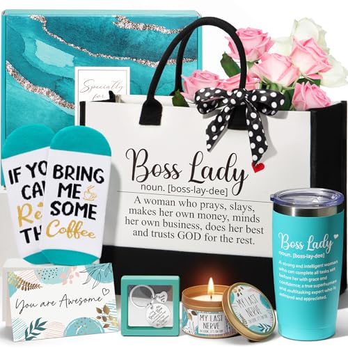 Boss Day Gifts for Her Women Bosses, Boss Lady Gifts for Women Best Bo