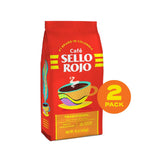 Sello Rojo, Tradicional Medium Roast Ground Coffee Bag, 16 oz, Pack of 2