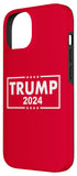 iPhone 14 Pro Donald Trump Men Women Trump 2024 For President Red Case