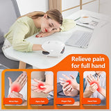 COMFIER Hand Massager with Heat-Cordless Hand Massager for Arthritis and Carpal Tunnel,3 Levels of Compression& Vibration,Electric Finger Wrist Hand Massagers Machine,Thanksgiving Day,Christmas Gift