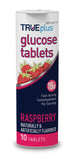 TRUEplus Glucose Tablets, Raspberry Flavor - 6X 10ct Tubes