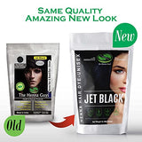 Henna Hair & Beard Dye - 100% Natural & Chemical Free - The Henna Guys (2 Pack, Jet Black)