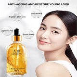 Ginseng Polypeptide Anti-Ageing Essence, Ginseng Anti Wrinkle Serum, Ginseng Anti Aging Essence, Gold Ginseng Face Serum, Ginseng Essential Oil Reduce Fine Lines (1 Bottle)