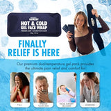 Perfect Remedy Wisdom Teeth Ice Pack Head Wrap - TMJ Relief Products Jaw, Ice Face Mask, Ice Pack for Face, Wisdom Teeth Recovery Kit Ice Mask for Face, Head Ice Pack, Face Ice Pack for Wisdom Teeth