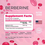Coshisensu Berberine HCI 1200mg - Premium Berberine Supplements - 60 Capsules Maximum Strength HCI - Non-GMO - Made in USA