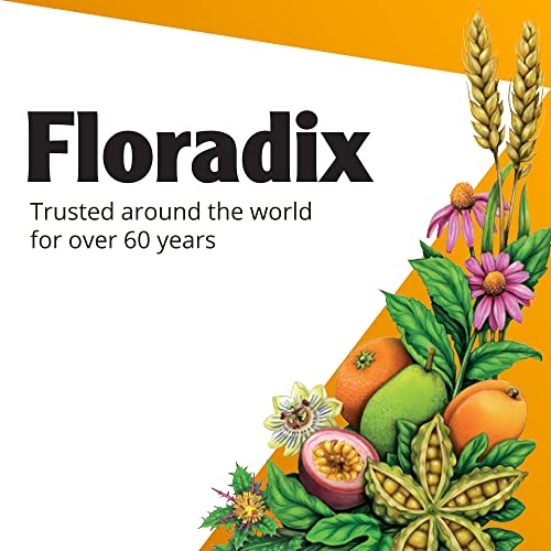 Floradix, Epresat Vegetarian Adult Liquid Multivitamin for Overall Health, 8.5 Fl Oz