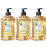 A LA MAISON Liquid Soap, Provence Lemon - Uses: Hand and Body, Triple Milled, Essential Oils, Biodegradable, Plant Based, Vegan, Cruelty-Free, Alcohol & Paraben Free (16.9 oz, 3 Pack)