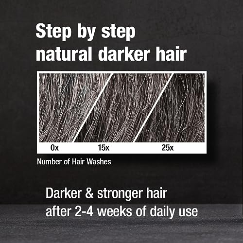 Alpecin Grey Attack Caffeine & Colour Shampoo for Men 1x 200ml | Gradually Darker and Stronger Hair | Controlled & Natural Looking Colour Effect for Less Greys | Against Thinning Hair