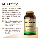 Solgar - Milk Thistle (Silybum Marianum, 100 mg, 250 veggie caps