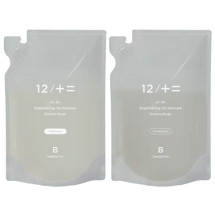 Kimura Soap 12/JU-NI Shampoo Conditioner Refill Set (Type-B)